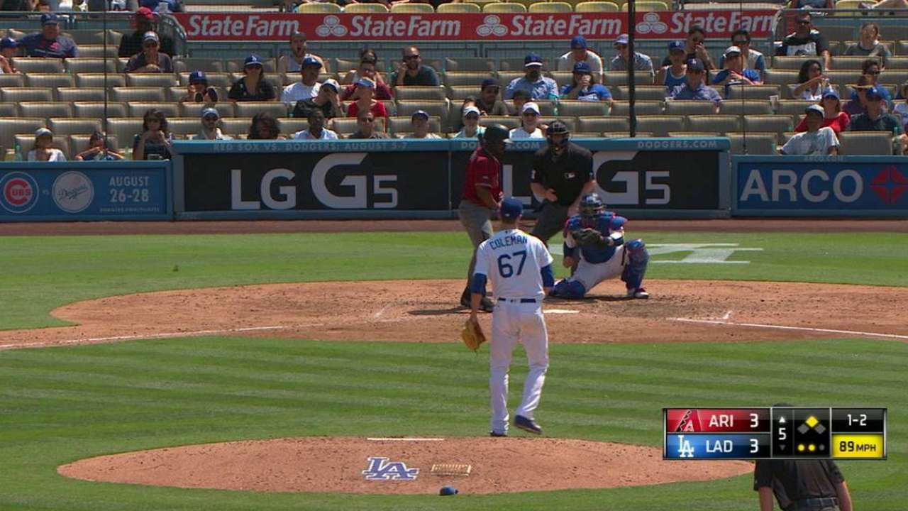 Stripling fans Bourn in the 5th