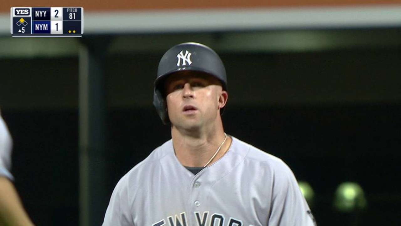Gardner's RBI double