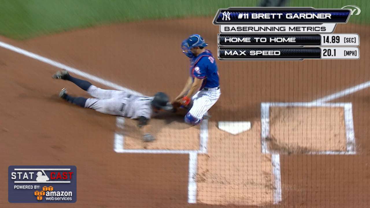 Statcast: Mets' relay home