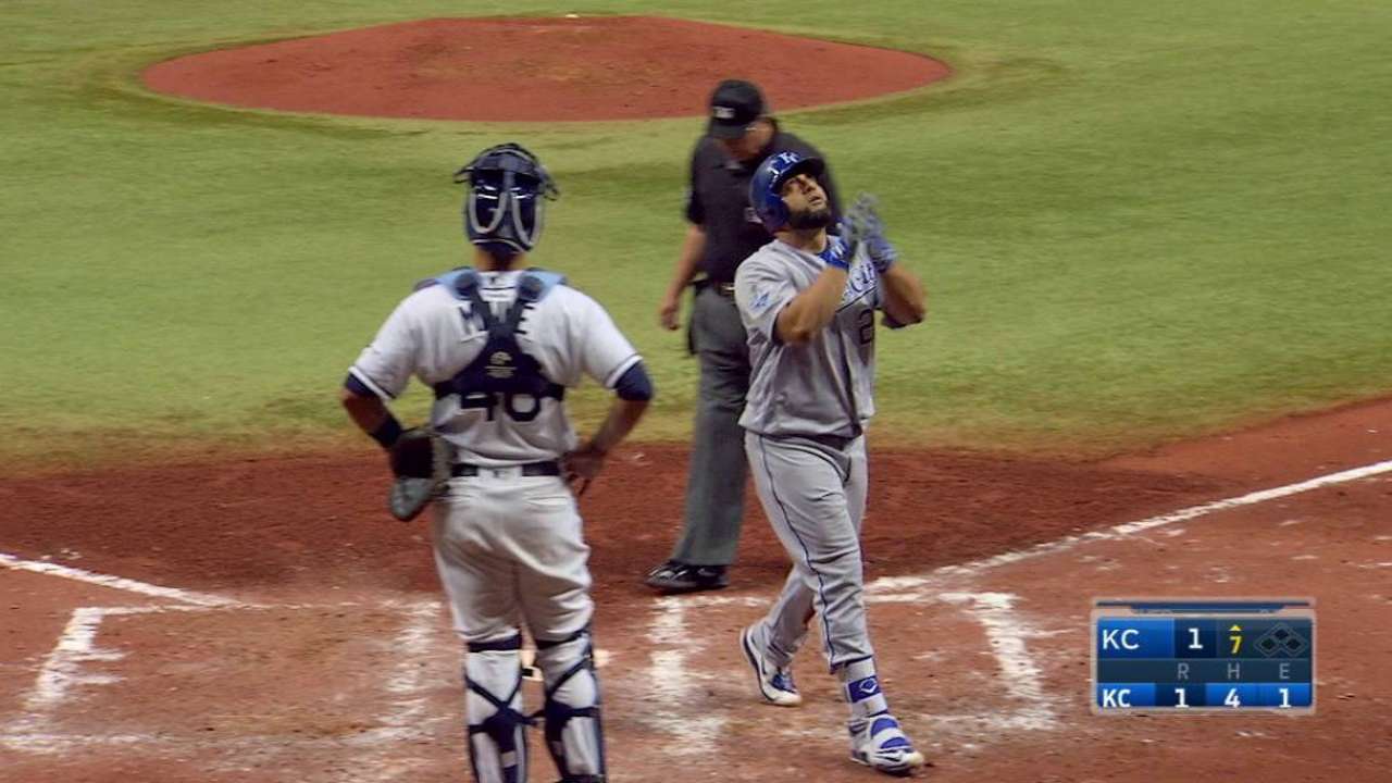 Duffy ponchó a 16 y los Reales blanquearon a los Rays