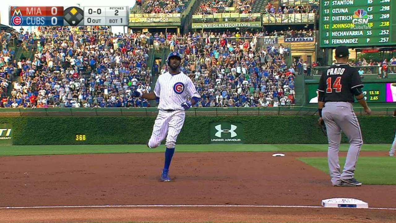 Fowler's triple to right