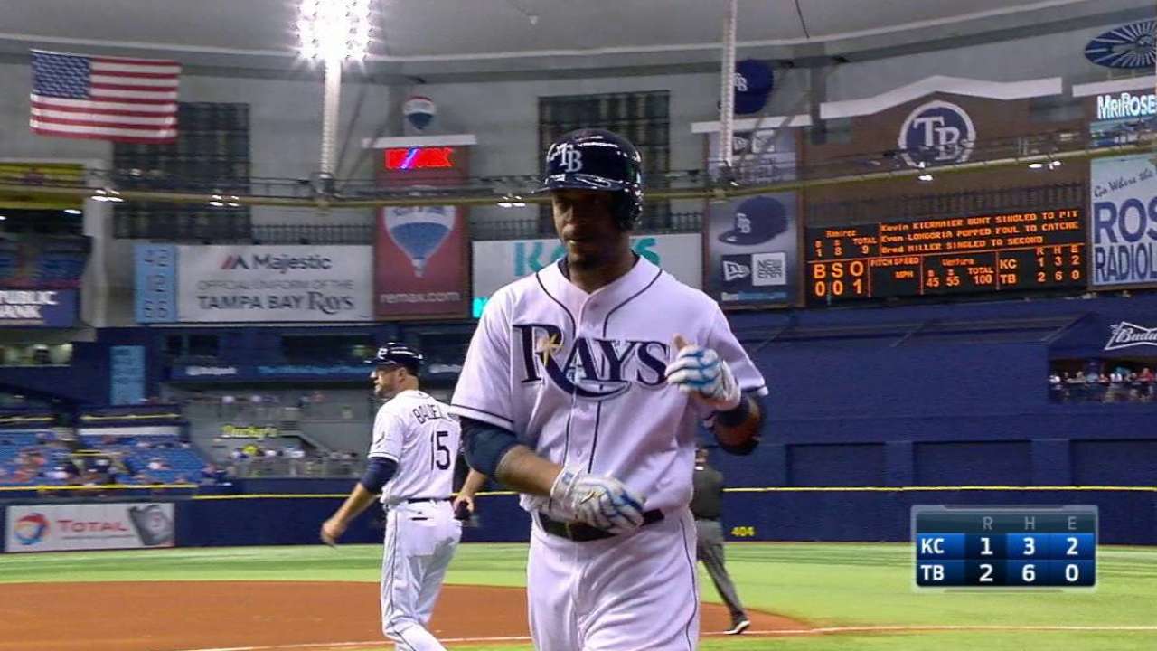 Rays release injured OF Jennings