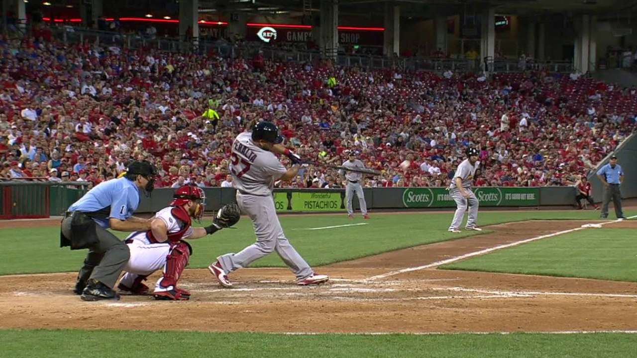 Peralta's RBI double