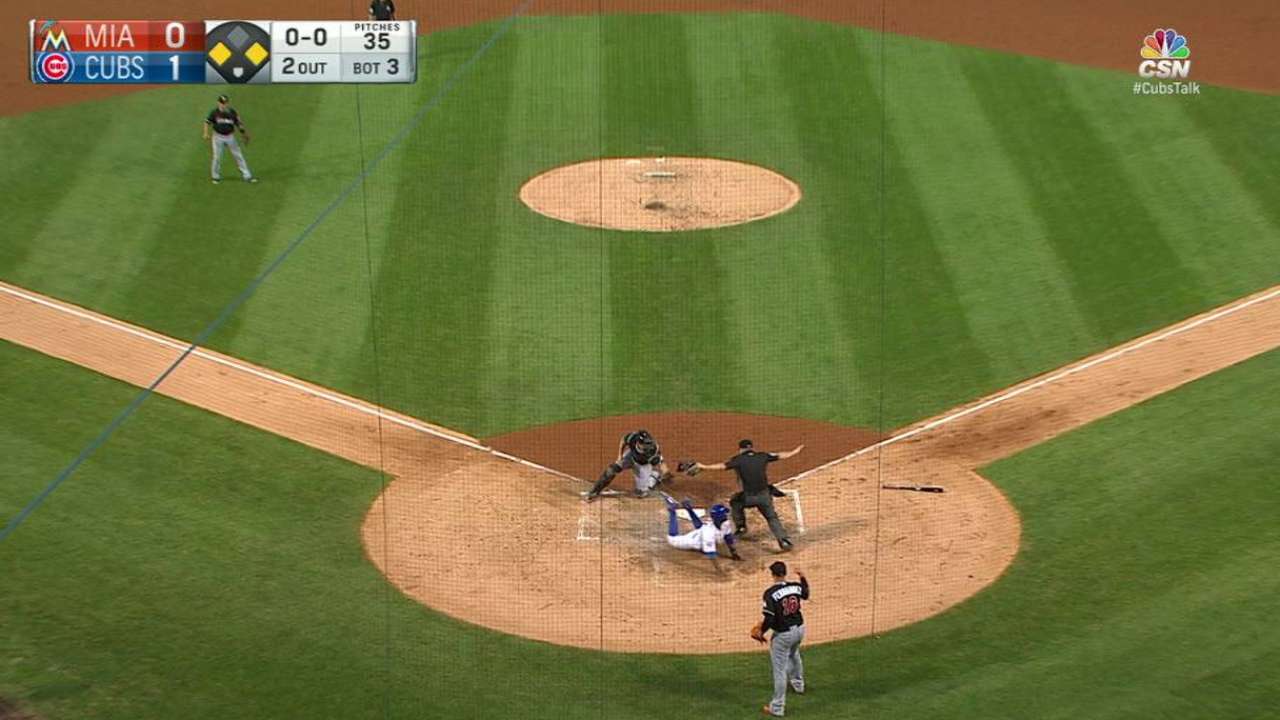 Fowler crosses the dish