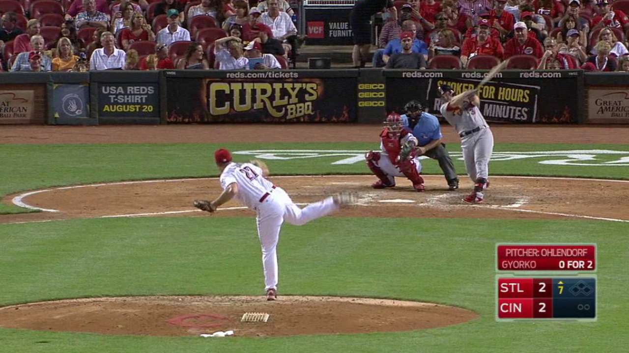 Gyorko's solo big fly