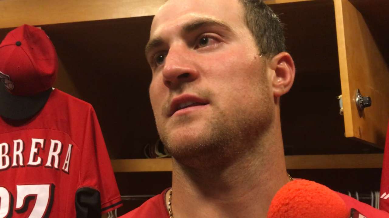 Schebler on walk-off home run