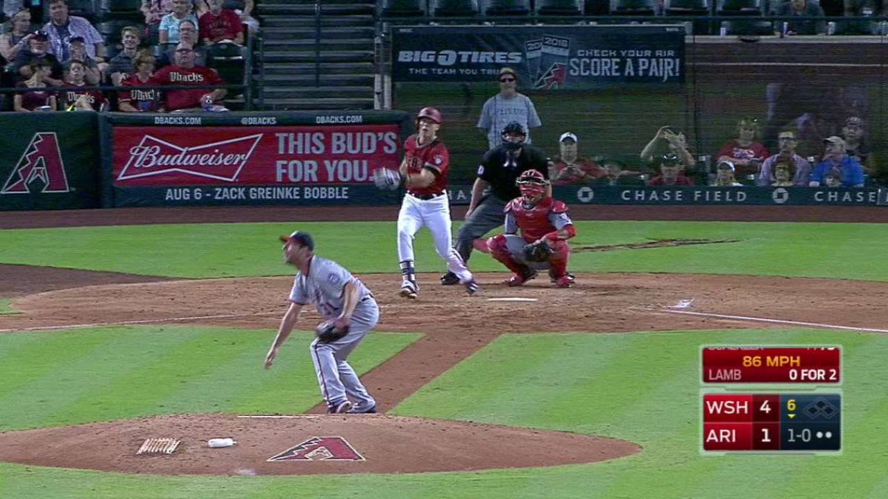 Lamb's solo homer