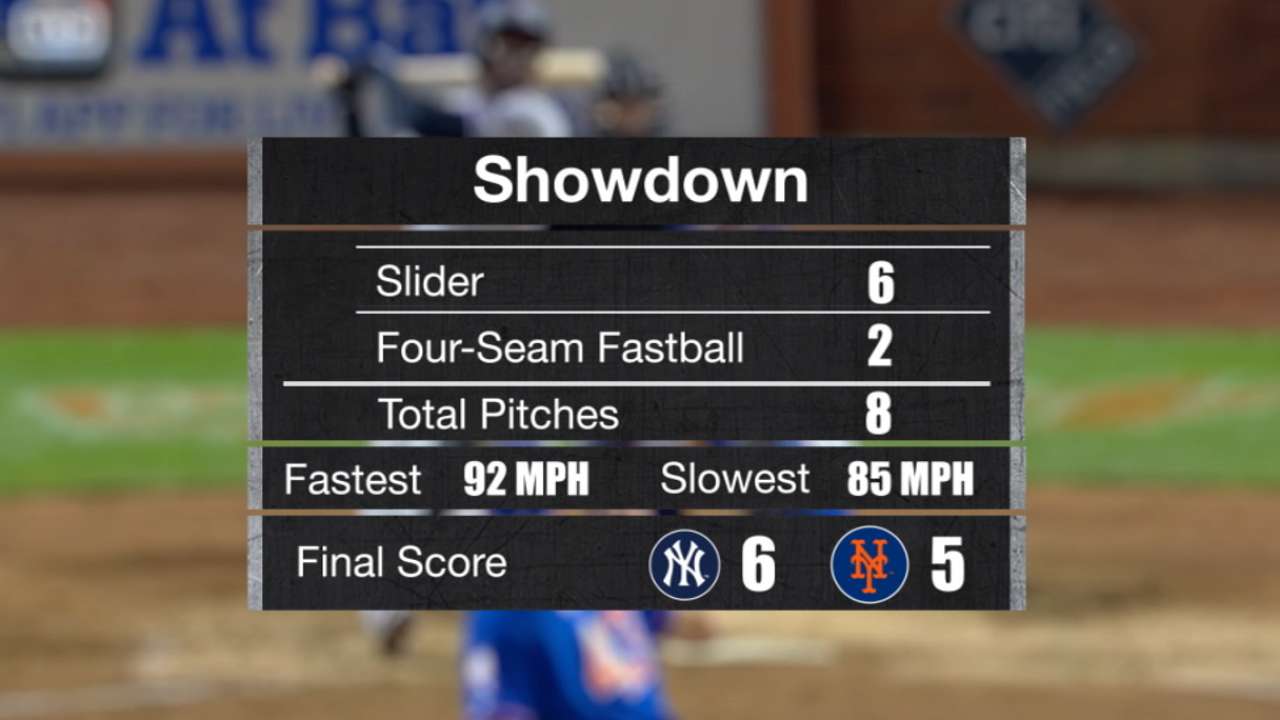 Gregorius' grinding at-bat