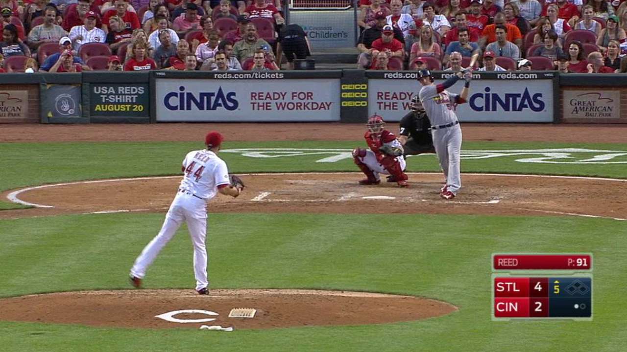 Piscotty's solo home run