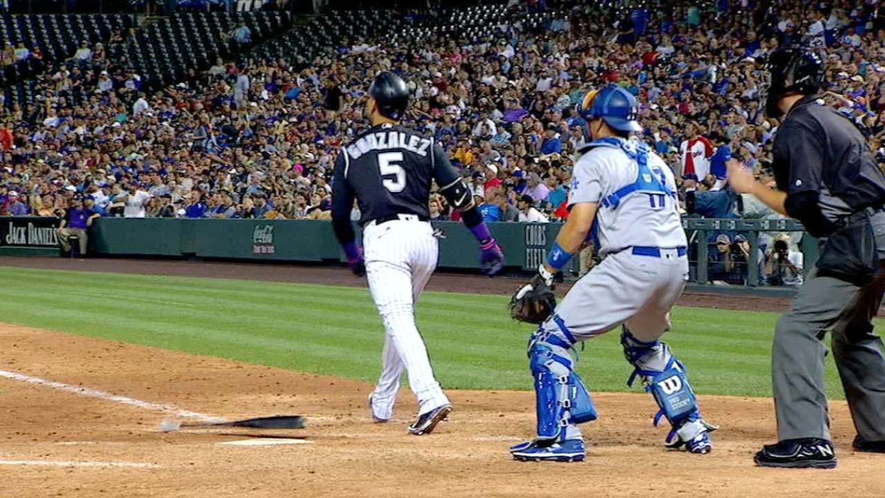 Altitude adjustment: Rox beat LA, go over .500