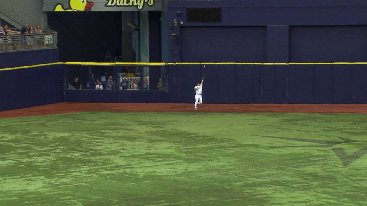 Kiermaier's incredible grab