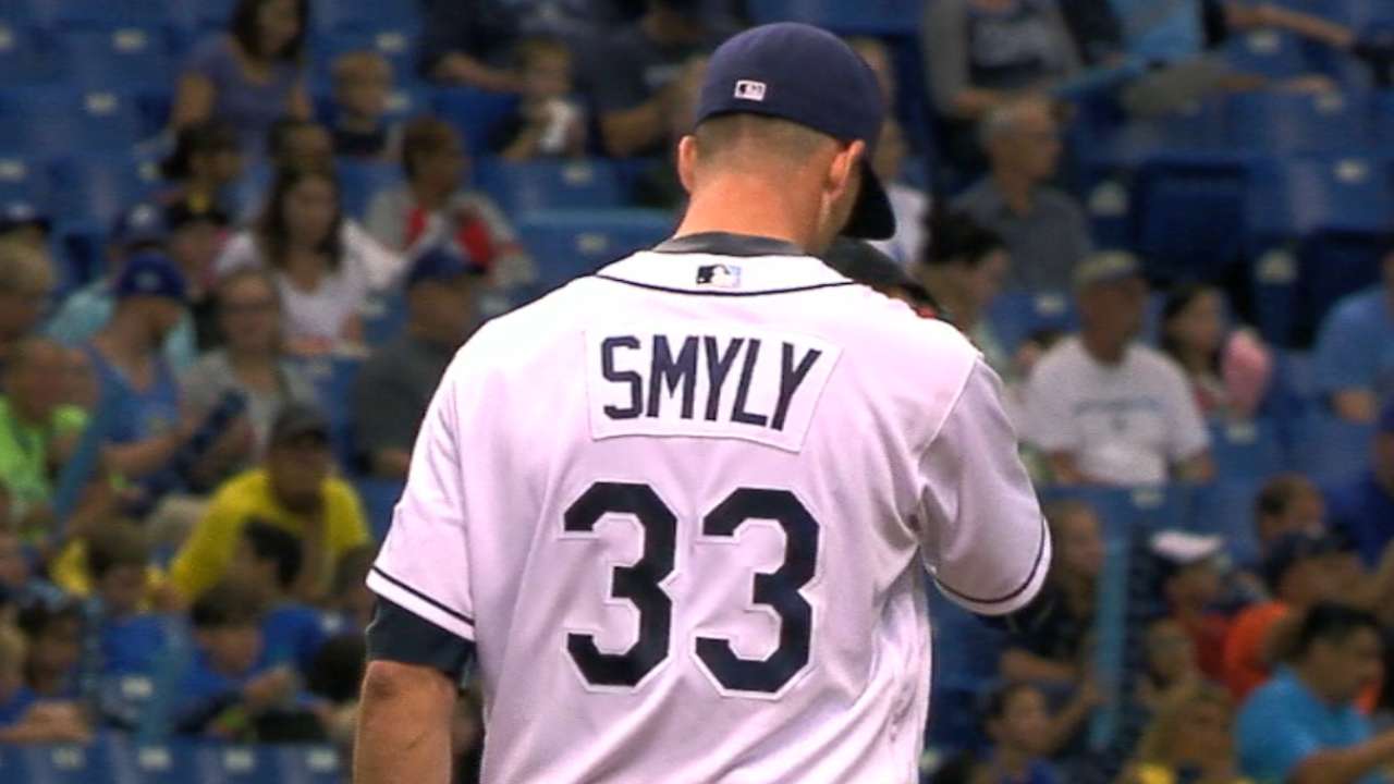 Smyly fans 10 batters