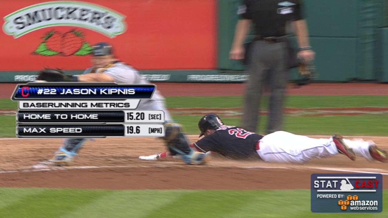 Kip's trip around the bases unforgettable