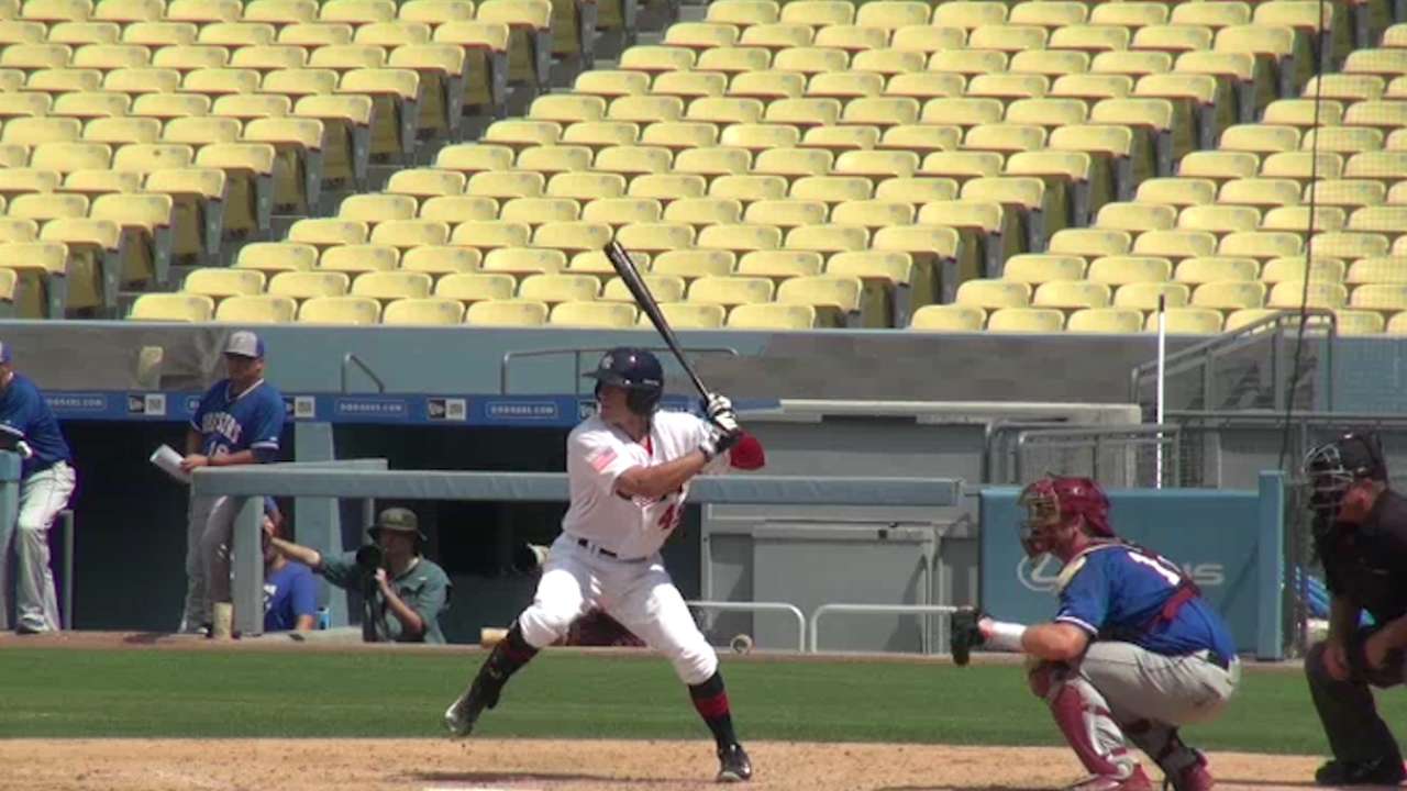 Day after signing with Reds, Friedl has dream debut