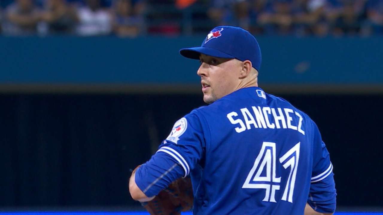 Blue Jays to keep Sanchez in 6-man rotation