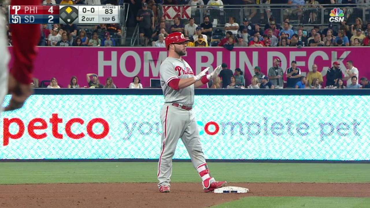 Rupp's RBI double