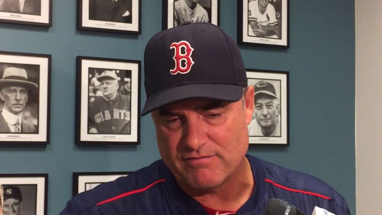 Farrell on Wright's shutout