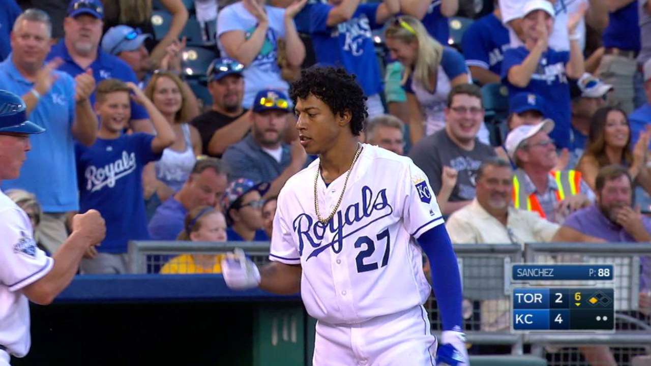 Mondesi's RBI triple