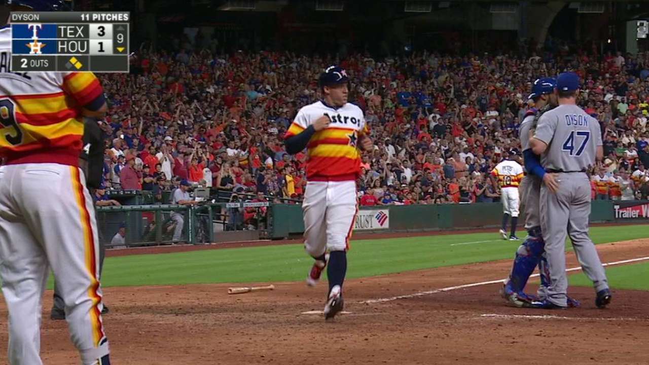 Bregman's first career RBI
