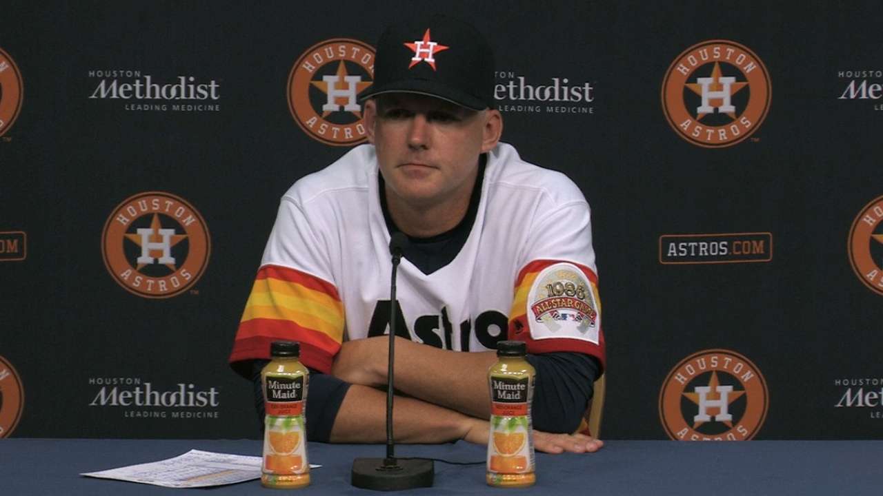 Astros understand importance of August games