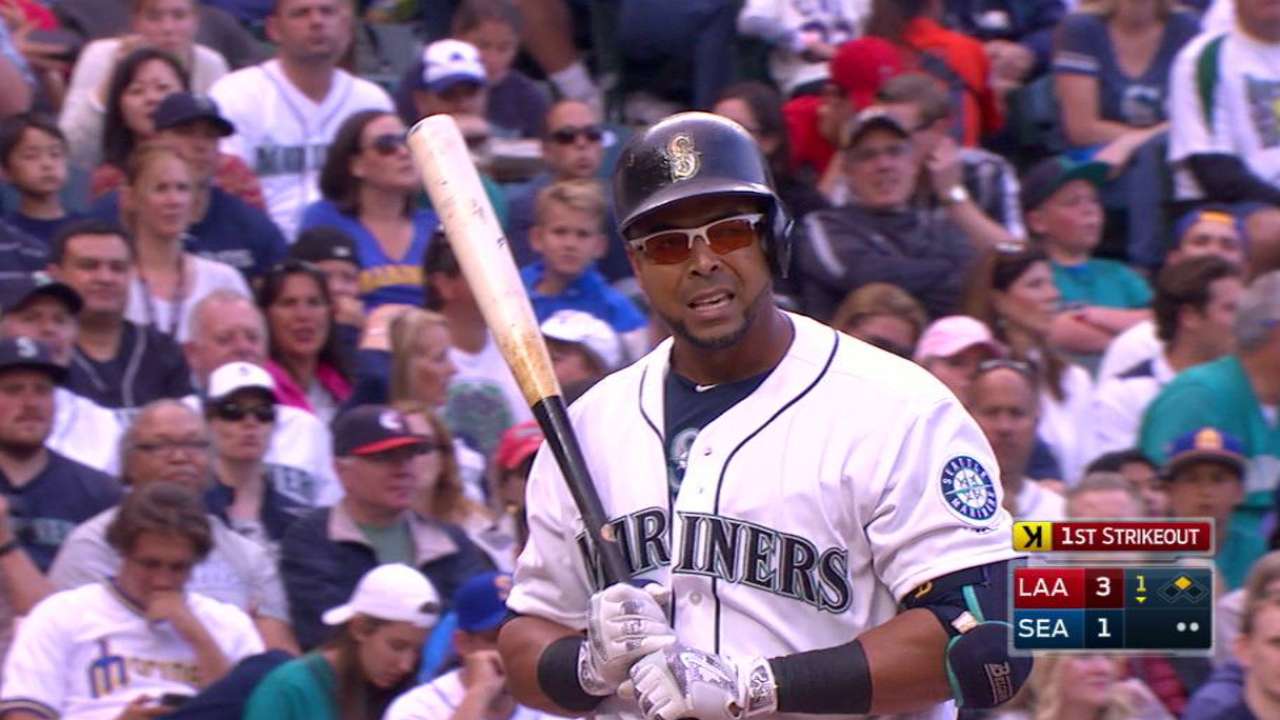 Skaggs freezes Cruz for K
