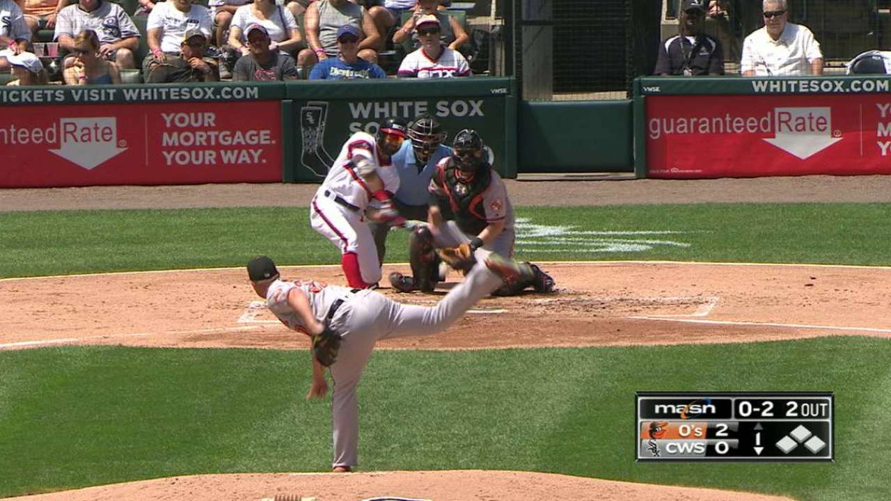 Bundy K's the side in the 1st