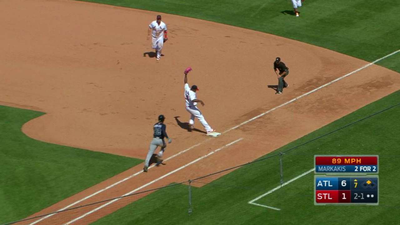 Ailing shoulder forces Cards' Adams to DL