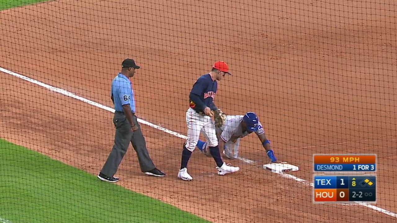 Delino wreaking havoc on basepaths again