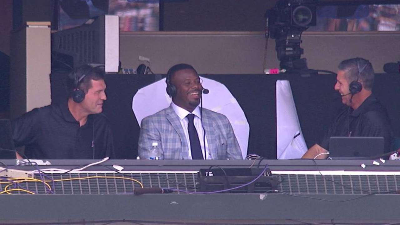 Griffey Jr. on Trout, induction
