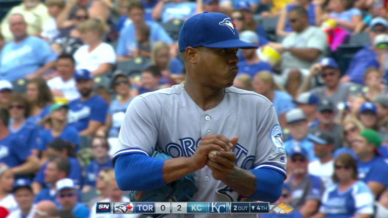 Stroman K's Butera with two on