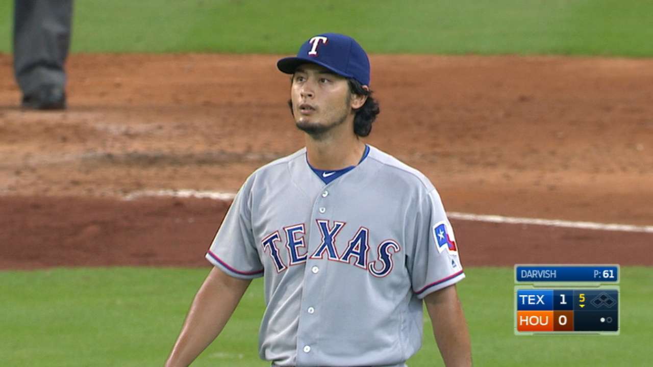 Darvish keeps them scoreless