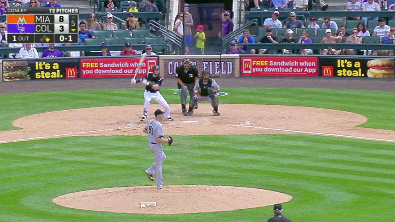 Dahl extends hitting streak