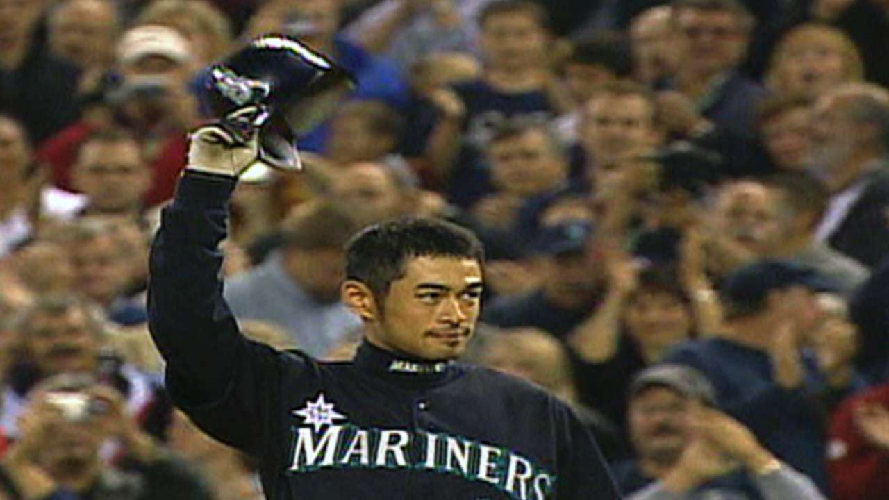 Ichiro's record-breaking hit
