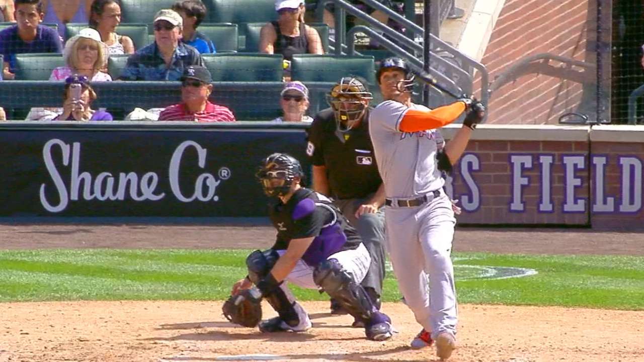 Stanton's two-run big fly