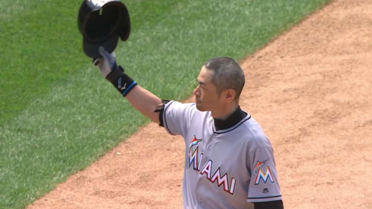 Japanese call of Ichiro's 3000th