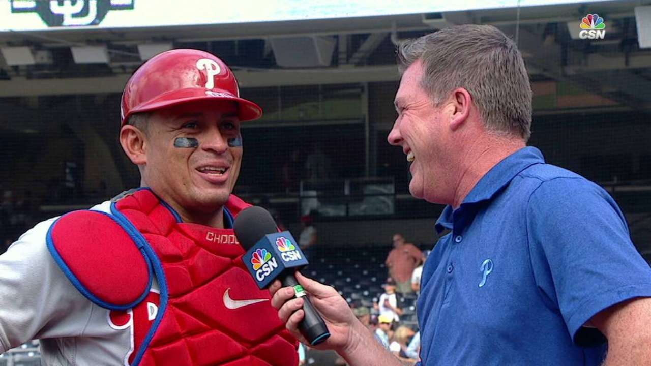 Ruiz on win over Padres