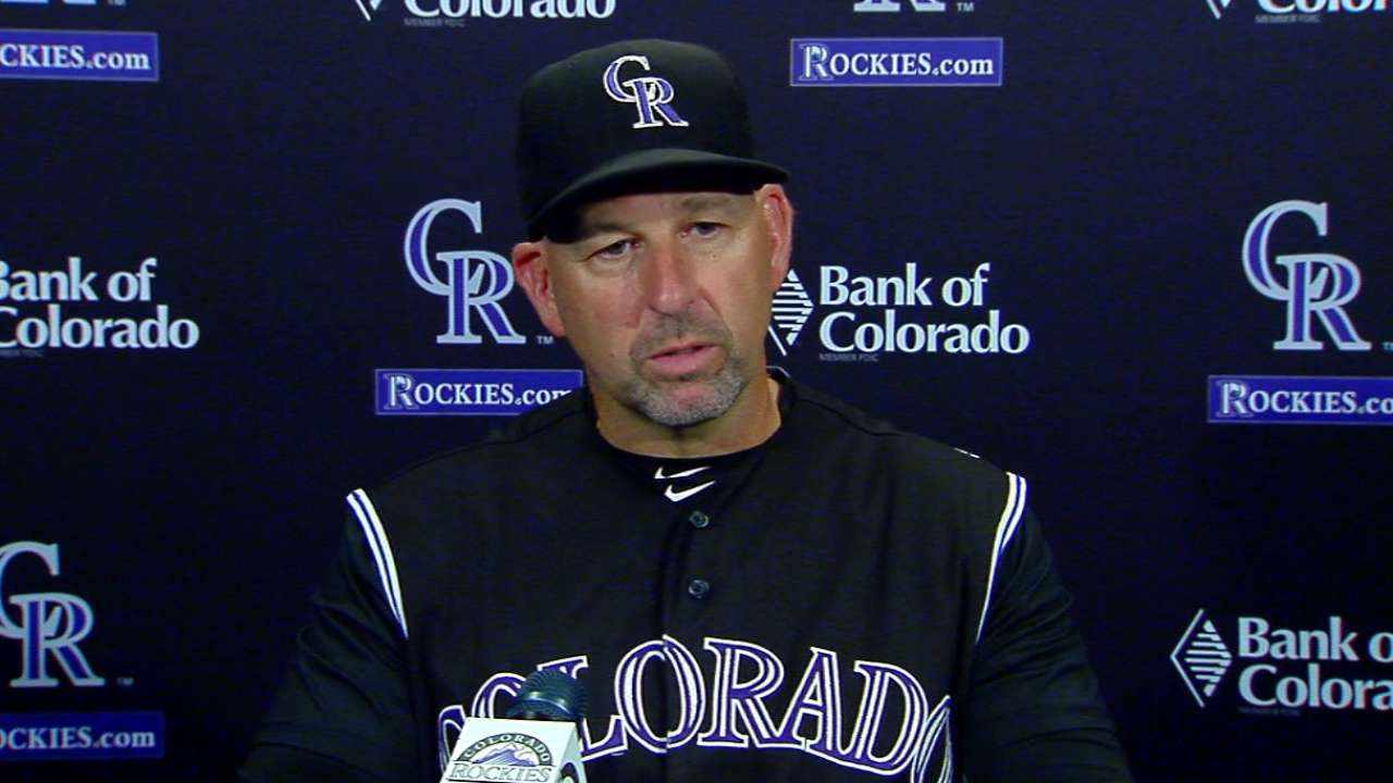 Weiss on team's hitting slump