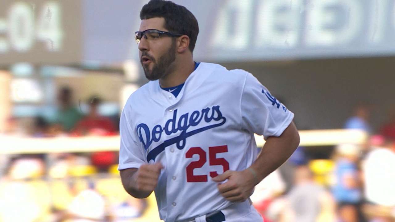 Dodgers sock Price in Segedin's record debut