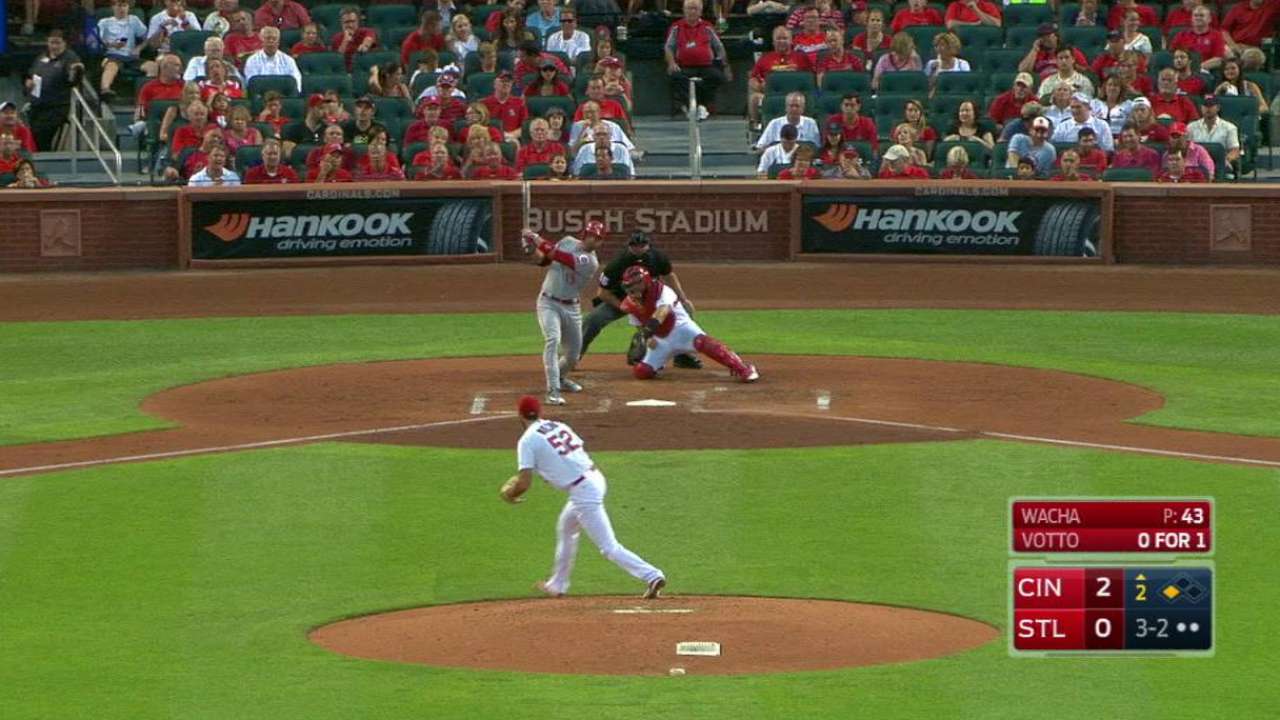 Votto's RBI triple