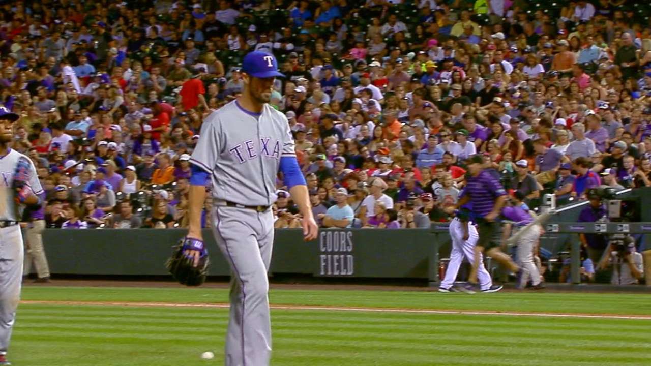Hamels' solid start