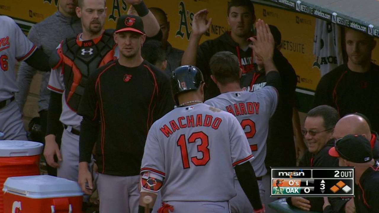Machado's sacrifice fly