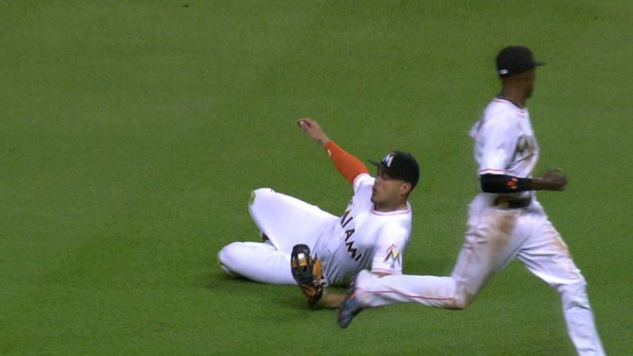 Stanton's scheduled day off unrelated to sore hip