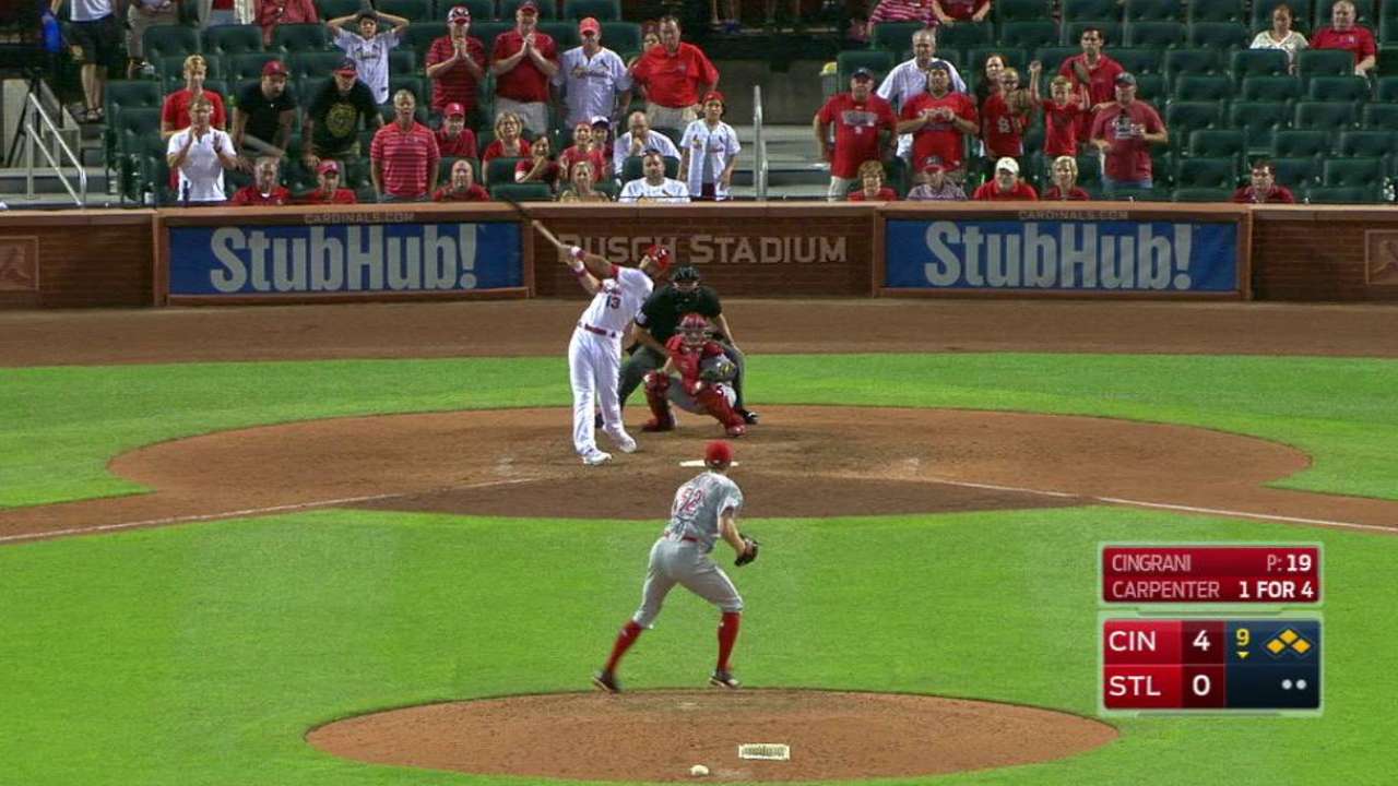 Carpenter's two-run single