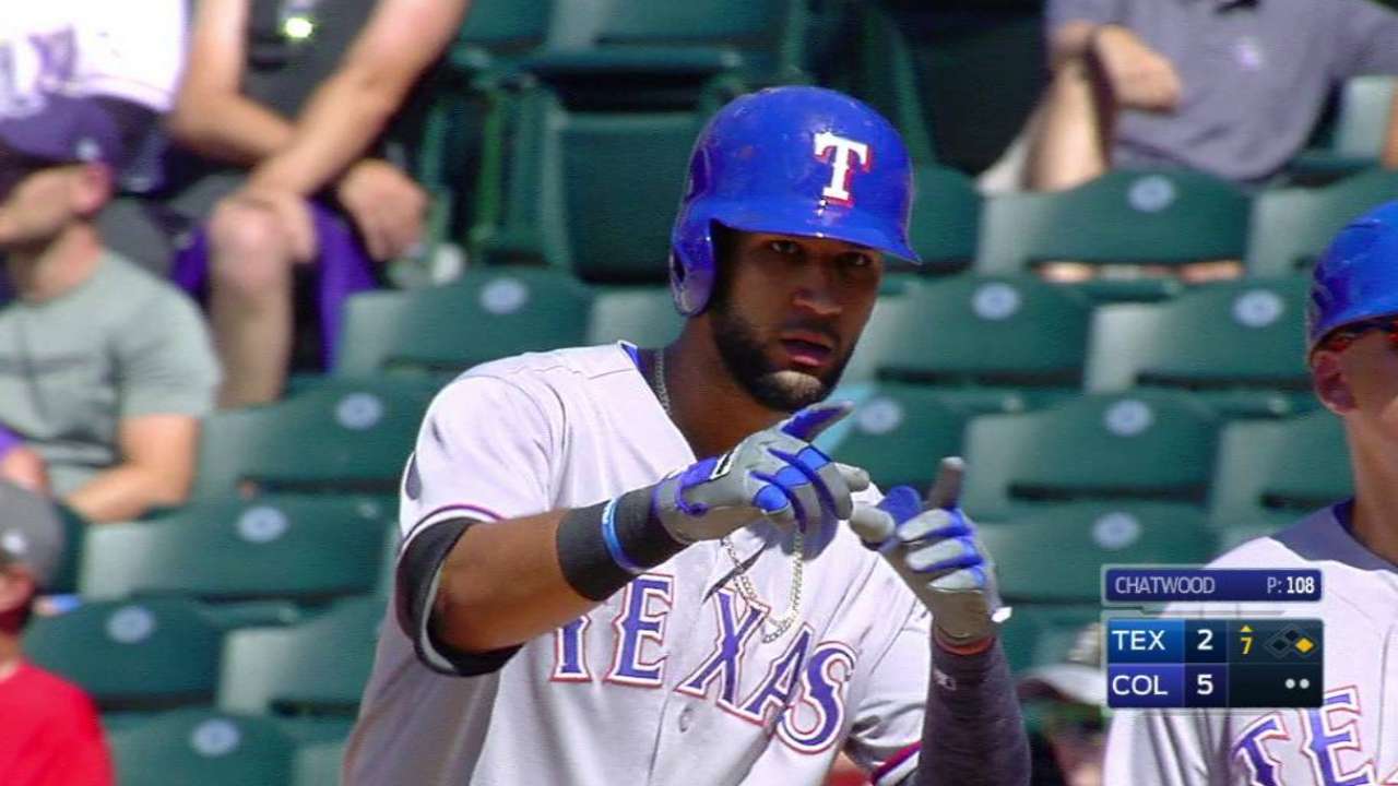 Mazara's run-scoring single