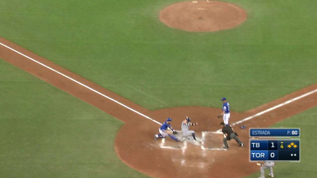 Dickerson scores on an error