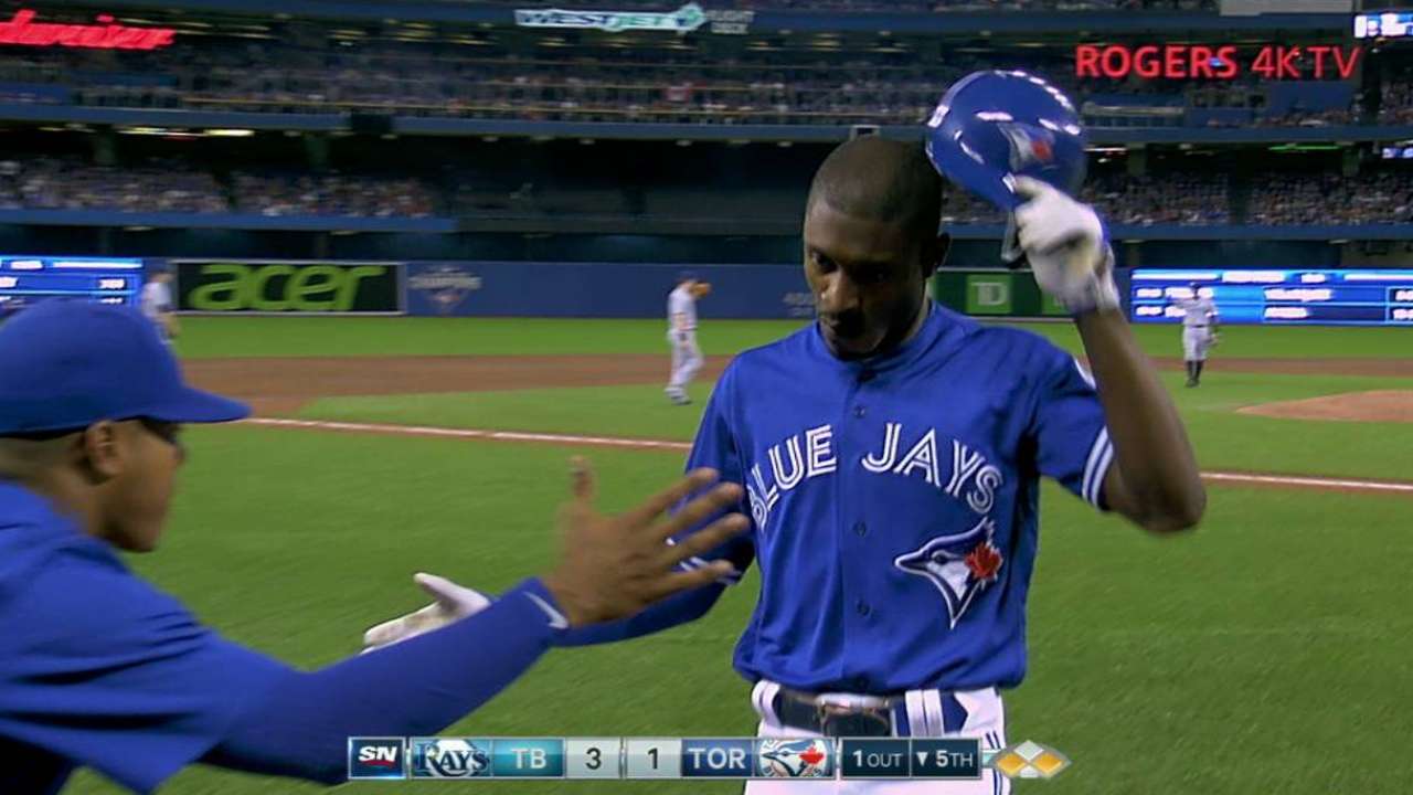 Upton Jr.'s sacrifice fly