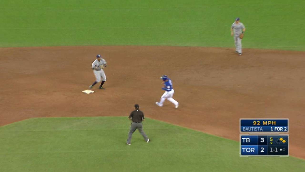 Rays turn two to end threat