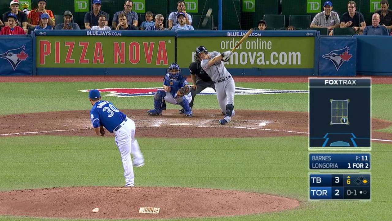 Longoria's RBI double