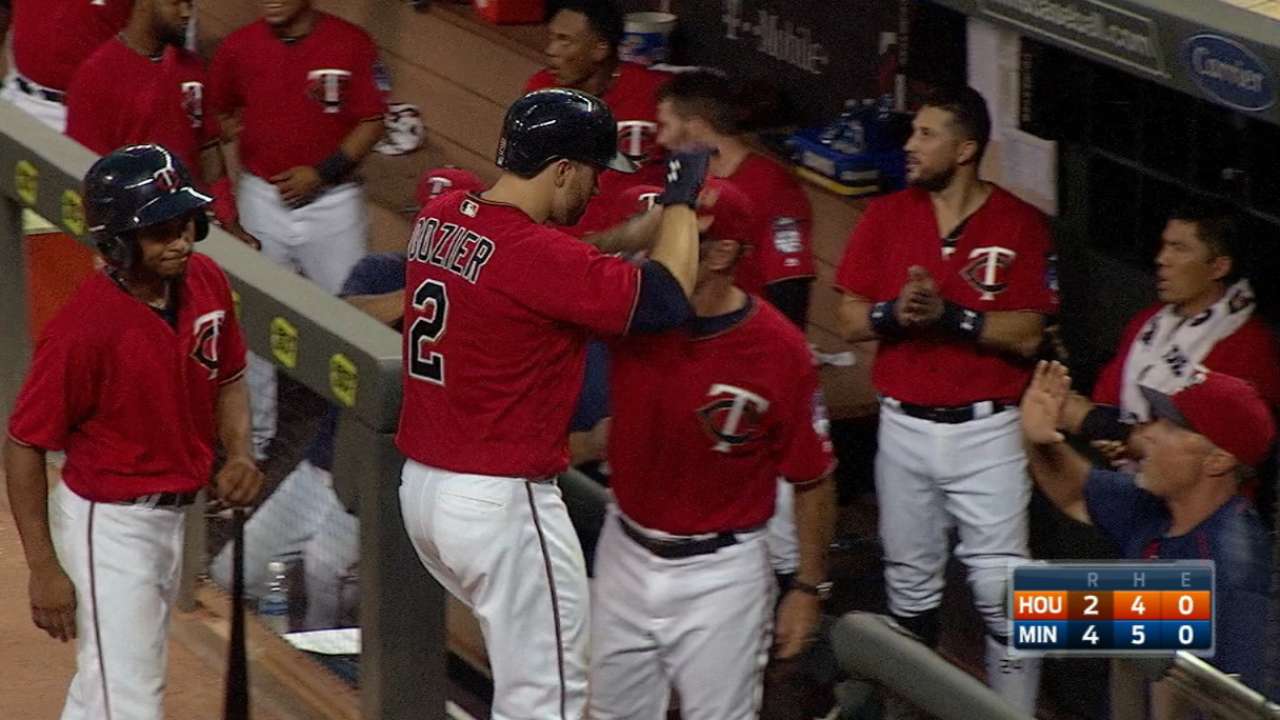 Twins hit back-to-back homers