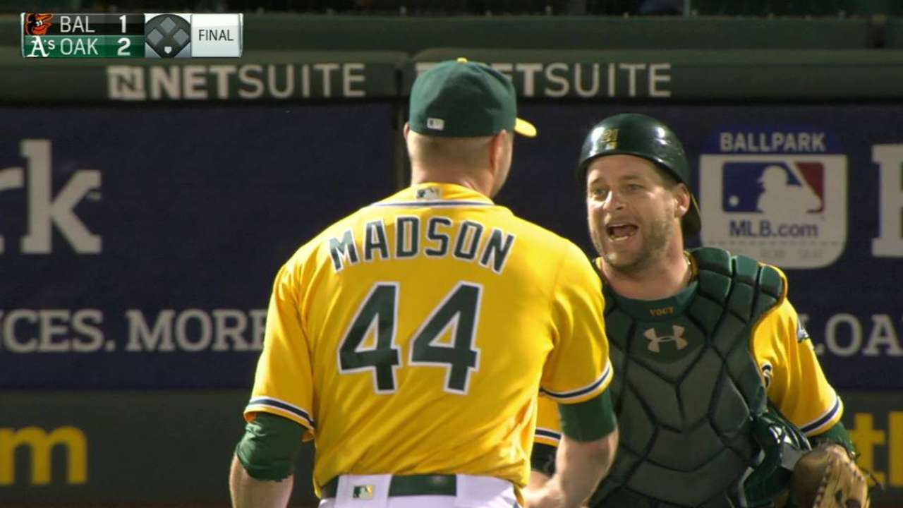 Madson locks down the win